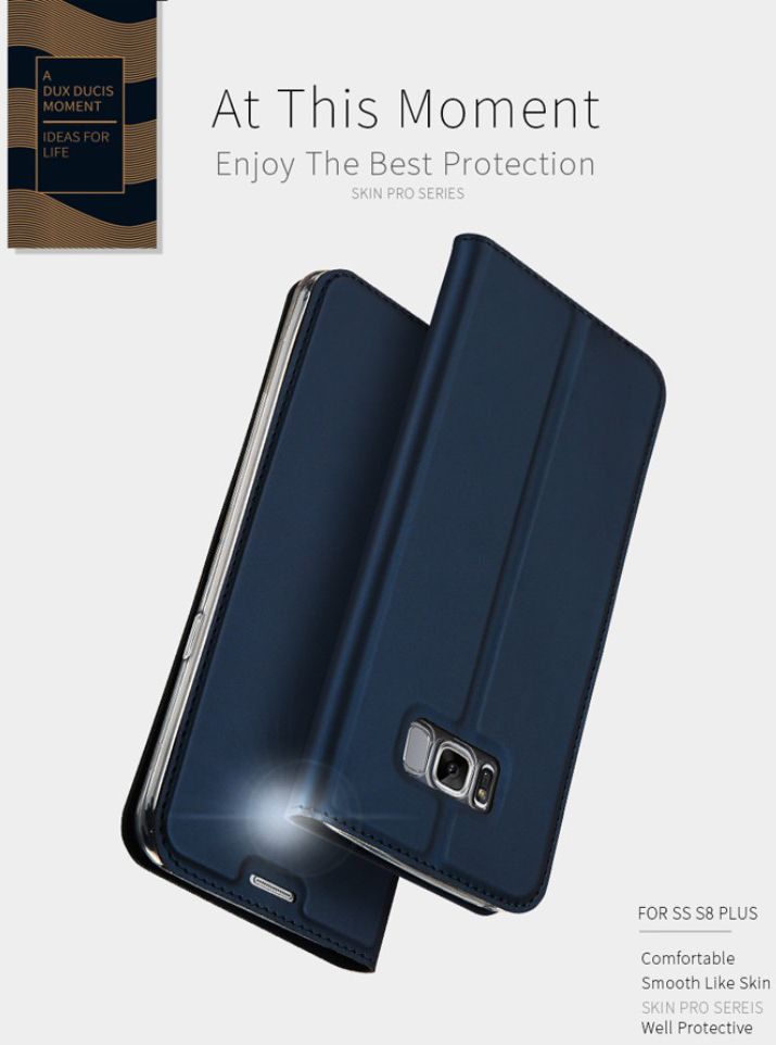 Dux Ducis Samsung Galaxy S8 Plus Bookcase Hoesje Blauw afbeelding 10