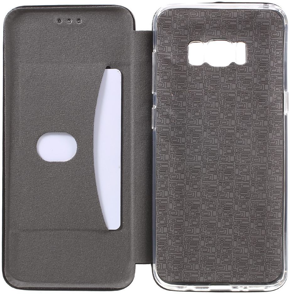 Stijlvol Samsung Galaxy S8 Portemonnee Hoesje Zwart afbeelding 2