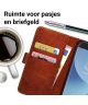 Rosso Samsung Galaxy J7 2017 Hoesje Premium Book Cover Bruin