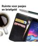 Rosso LG K4 2017 Hoesje Premium Book Cover Zwart