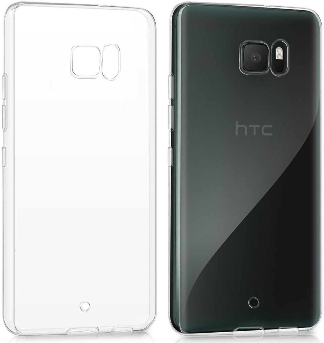 HTC U Ultra Hoesje Dun TPU Transparant afbeelding 4