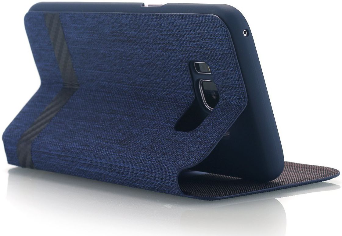 Samsung Galaxy S8 G-CASE met Kaarthouder Blauw afbeelding 4