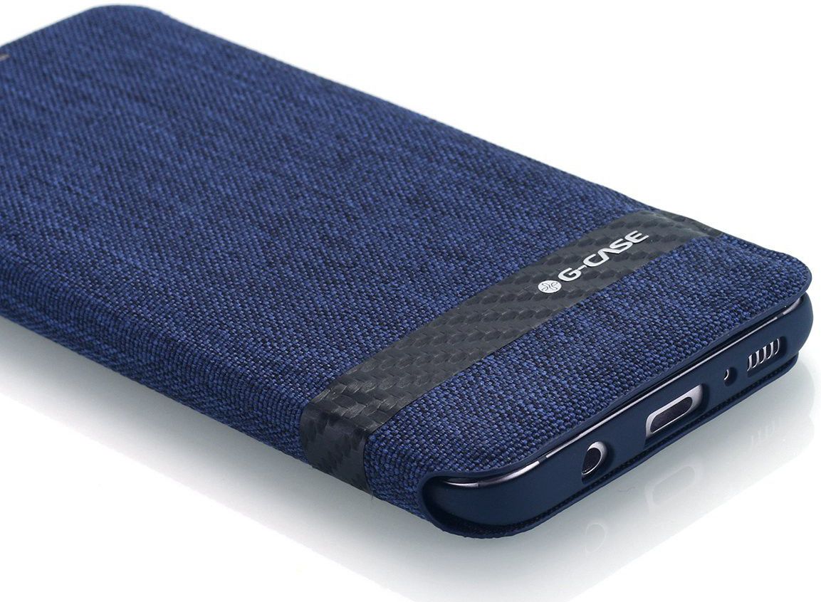 Samsung Galaxy S8 G-CASE met Kaarthouder Blauw afbeelding 10