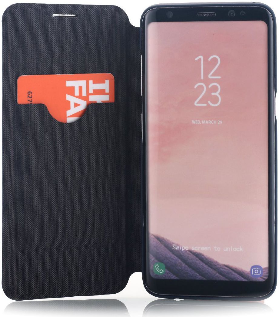 Samsung Galaxy S8 G-CASE met Kaarthouder Blauw afbeelding 3