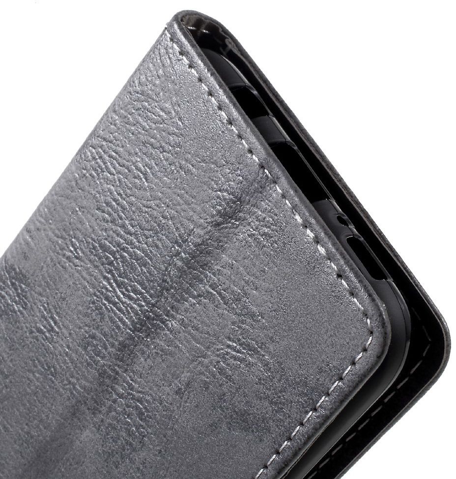 Samsung Galaxy S8 Vintage Bookcase Grijs afbeelding 13