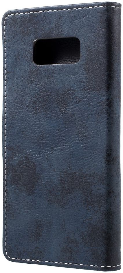Samsung Galaxy S8 Vintage Bookcase Blauw afbeelding 11