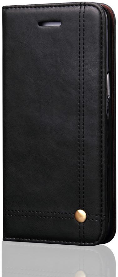 Samsung Galaxy S8 Vintage Portemonnee Hoesje Zwart afbeelding 1