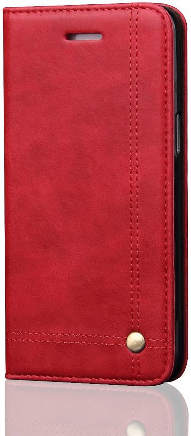 Samsung Galaxy S8 Vintage Portemonnee Hoesje Rood afbeelding 1