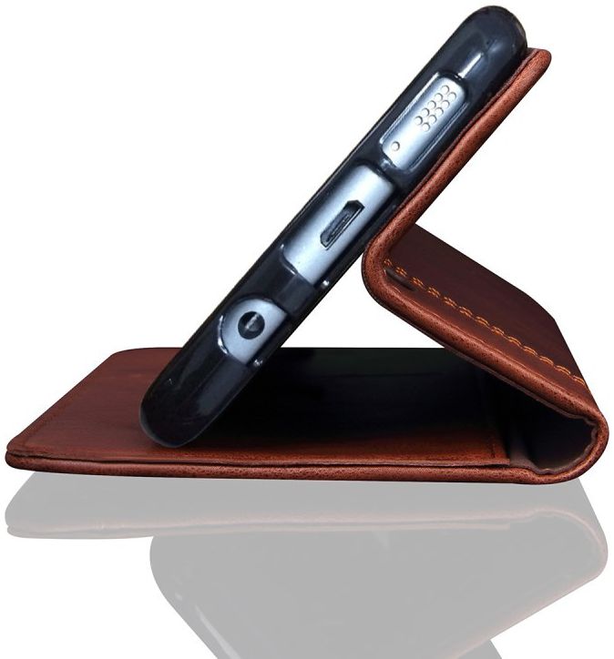 Samsung Galaxy S8 Vintage Portemonnee Hoesje Bruin afbeelding 7