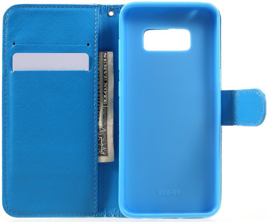 Samsung Galaxy S8 Wallet Flash Powder afbeelding 2