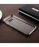 Samsung Galaxy S8 Plus TPU Hoesje Transparant Zilver