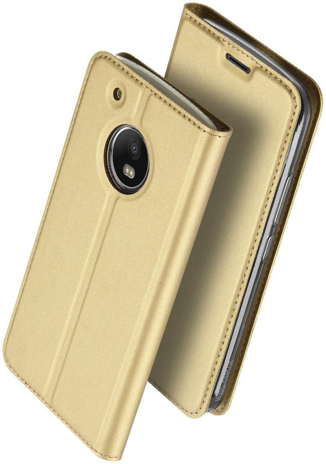 Dux Ducis Motorola Moto G5 Bookcase Hoesje Goud afbeelding 6