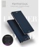 Dux Ducis Sony Xperia XZ Premium Bookcase Hoesje Blauw