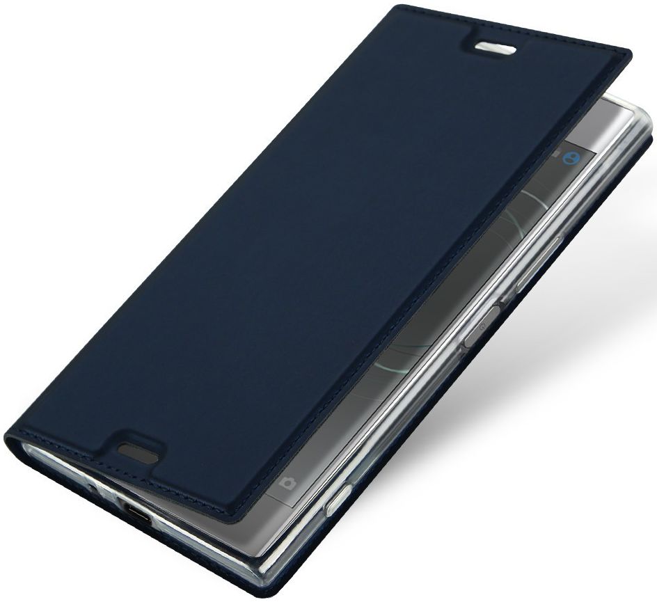 Dux Ducis Sony Xperia XZ Premium Bookcase Hoesje Blauw afbeelding 1