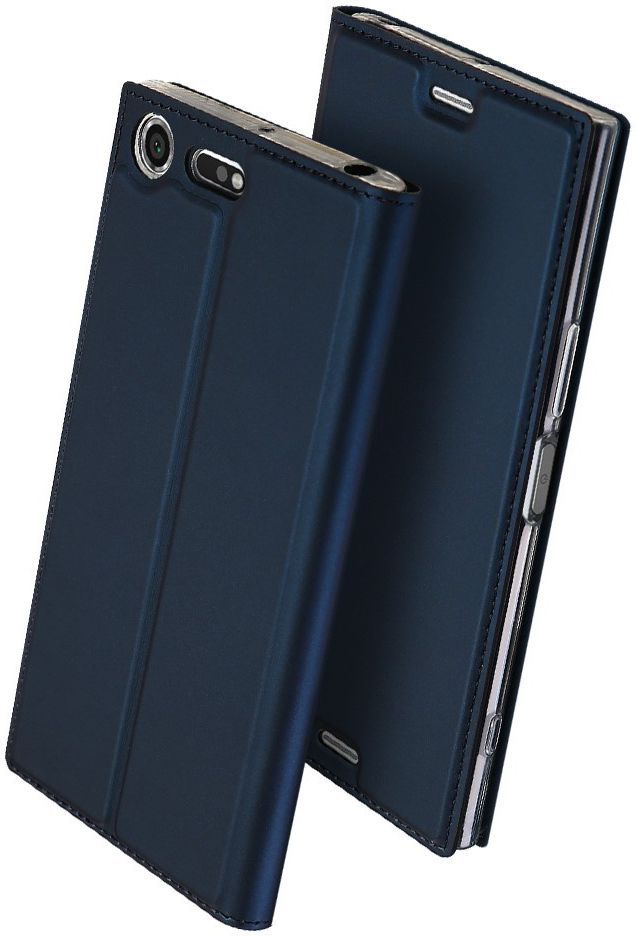 Dux Ducis Sony Xperia XZ Premium Bookcase Hoesje Blauw afbeelding 6