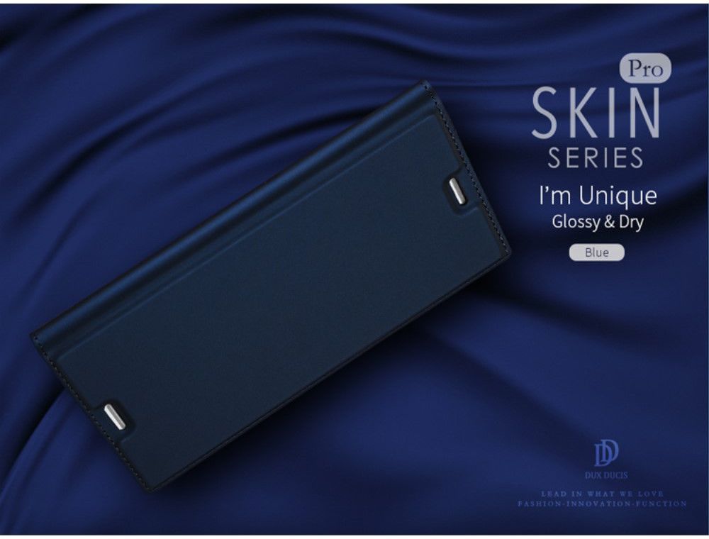 Dux Ducis Sony Xperia XZ Premium Bookcase Hoesje Blauw afbeelding 8