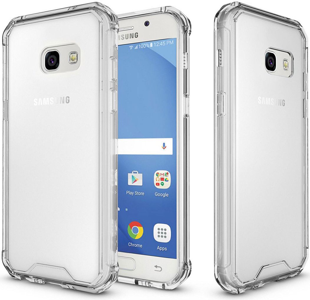 Samsung Galaxy A5 (2017) Hoesje Armor Backcover Transparant afbeelding 2