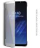 Samsung Galaxy S8 Spiegel Book Case Zilver