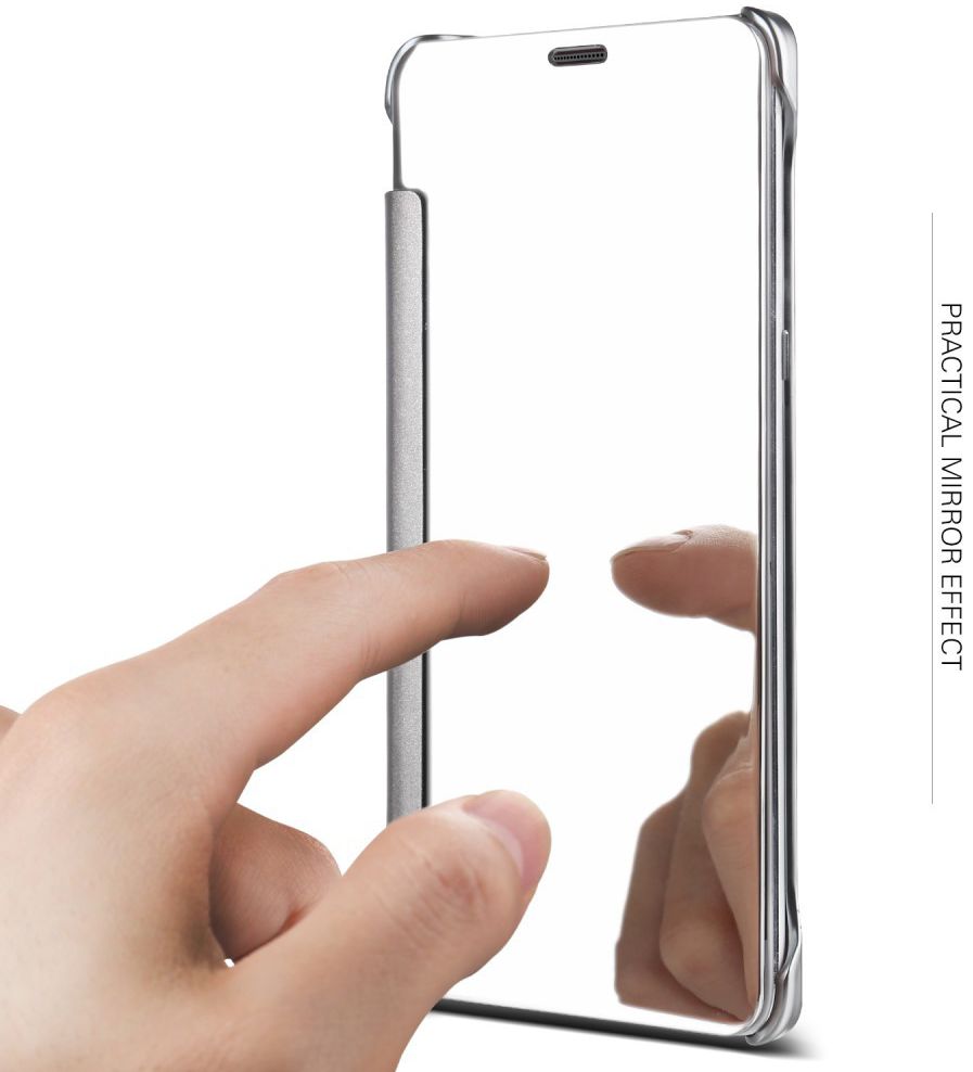 Samsung Galaxy S8 Spiegel Book Case Zilver afbeelding 2