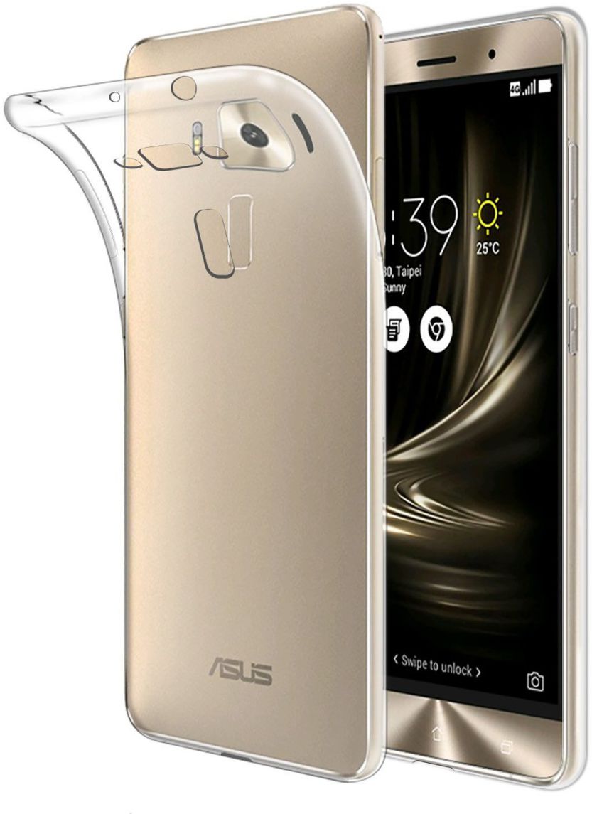 Asus Zenfone 3 (5.5) Hoesje Dun TPU Transparant afbeelding 1