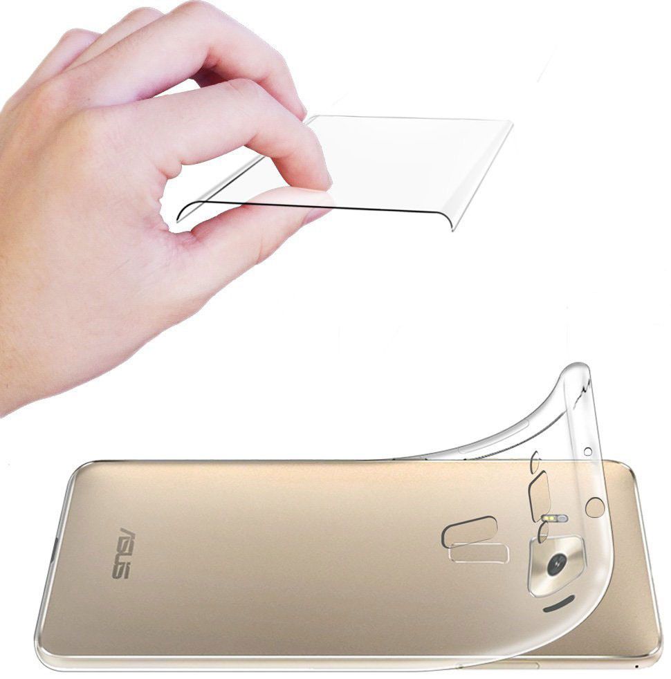 Asus Zenfone 3 (5.5) Hoesje Dun TPU Transparant afbeelding 4