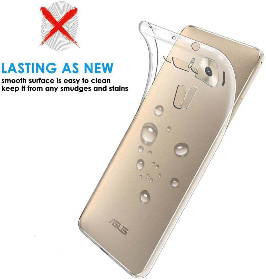 Asus Zenfone 3 (5.5) Hoesje Dun TPU Transparant afbeelding 5