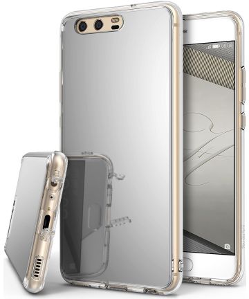 Ringke Fusion Mirror Huawei P10 Zilver Hoesjes