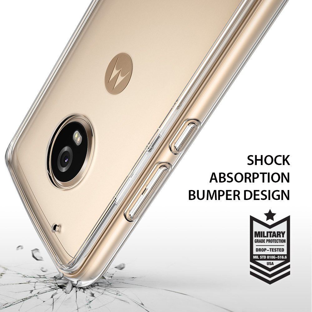 Ringke Fusion Motorola Moto G5 Plus Transparant afbeelding 2