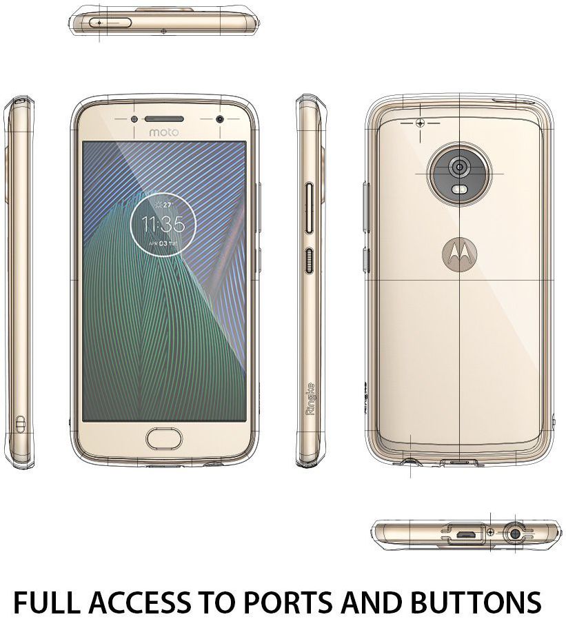 Ringke Fusion Motorola Moto G5 Plus Transparant afbeelding 6