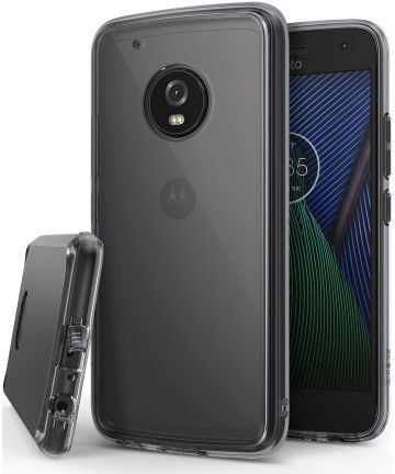 Ringke Fusion Motorola Moto G5 Plus Zwart Hoesjes