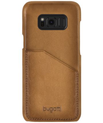 Bugatti Snap case Londra Samsung Galaxy S8 Cognac Hoesjes