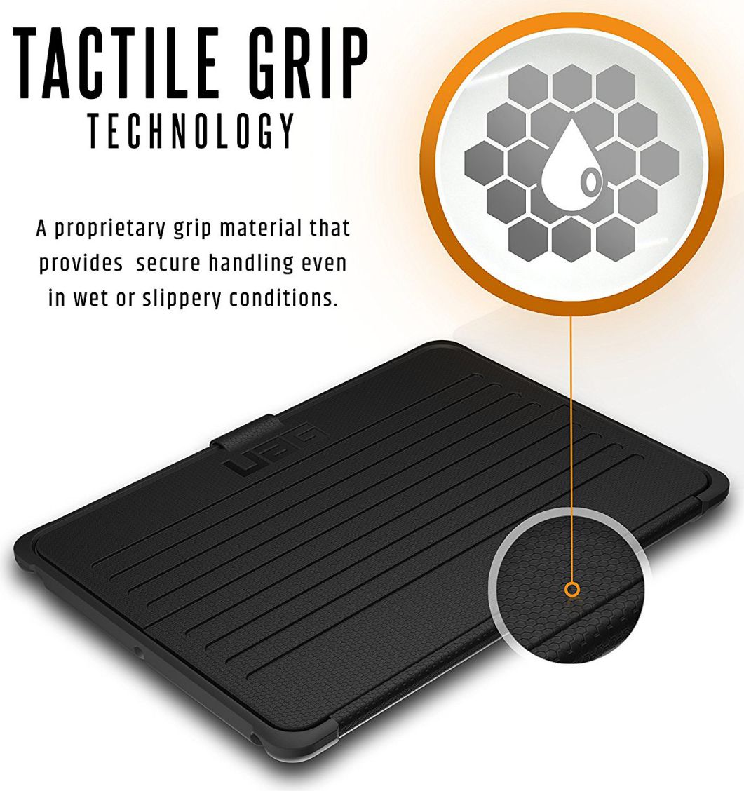 UAG Metropolis Case Apple iPad 2017 / 2018 / Air / Air 2 Midnight afbeelding 4