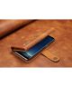 Samsung Galaxy S8 Plus Echt Leren Jumbo Portemonnee Hoesje Bruin