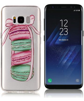Samsung Galaxy S8 Plus TPU Back Cover Macaroon Hoesjes