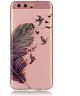 Hauwei P10 TPU Back Cover Feathers