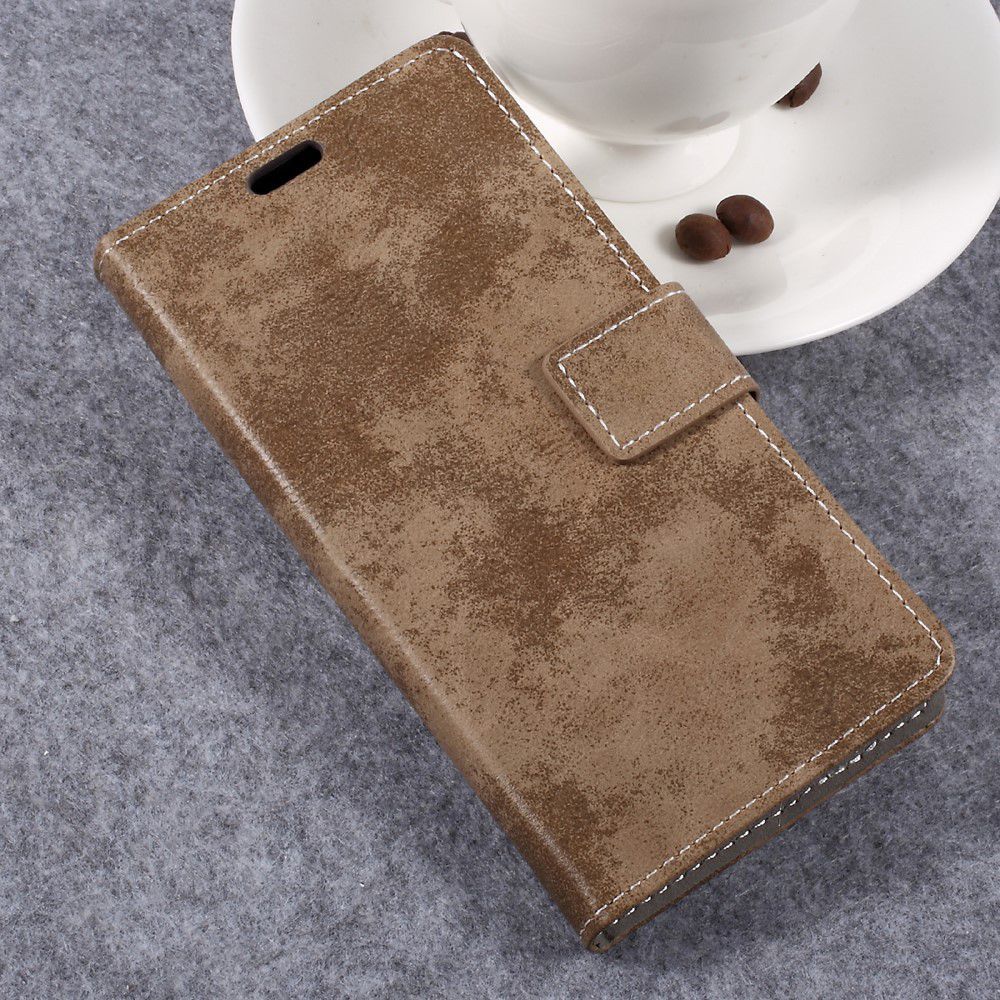 Vintage Bookcase voor uw Samsung Galaxy Xcover 4/4s Bruin afbeelding 4
