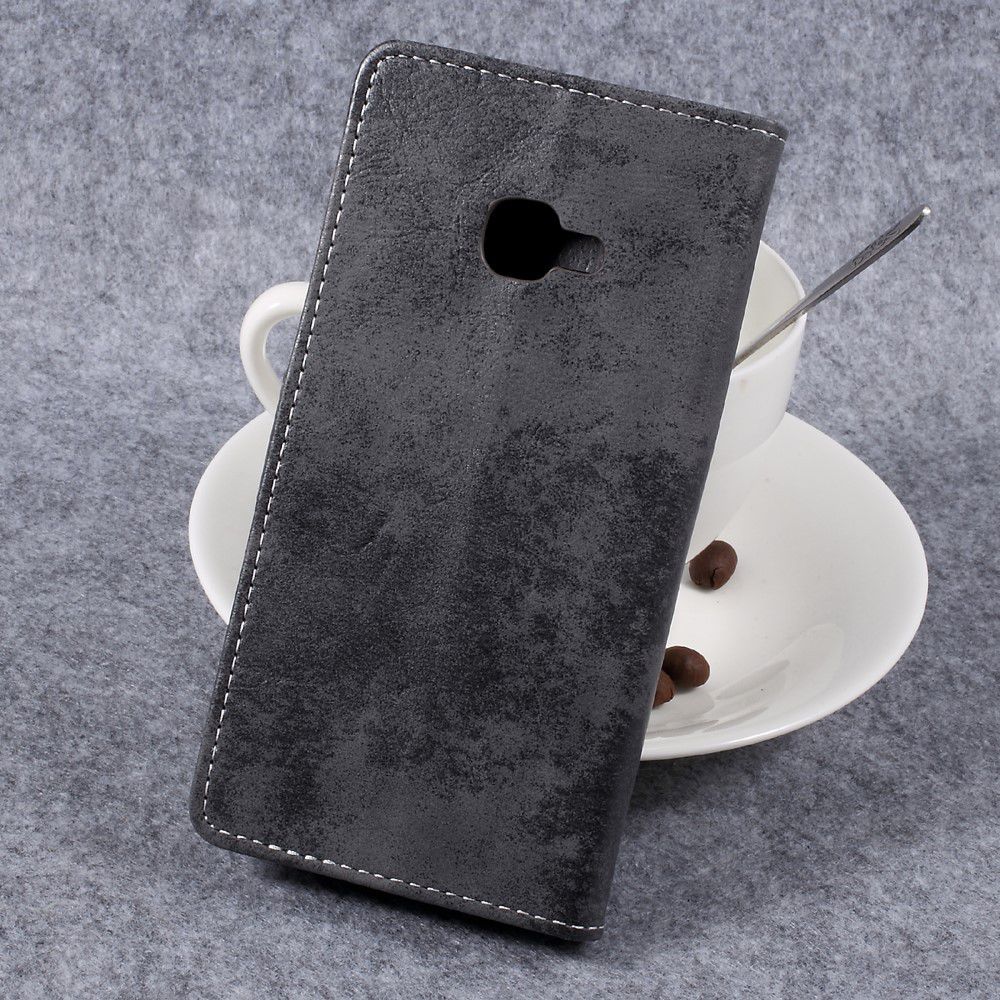 Vintage Bookcase voor uw Samsung Galaxy Xcover 4/4s Grijs afbeelding 3