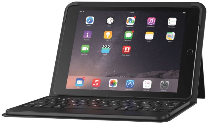 ZAGG Messenger Folio Keyboard Case iPad Air/Air 2/iPad 2017 Zwart afbeelding 9