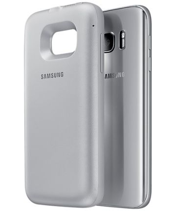 Samsung Galaxy S7 BackPack Hoesje met Ingebouwde Batterij Zilver Hoesjes