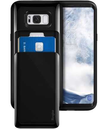 Ringke Access Wallet Case Samsung Galaxy S8 Hoesje Zwart Hoesjes