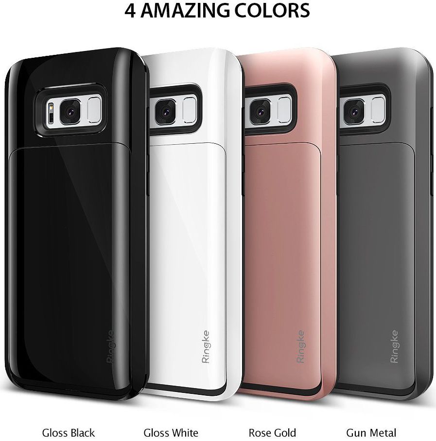 Ringke Access Wallet Case Samsung Galaxy S8 Hoesje Rose Gold afbeelding 4
