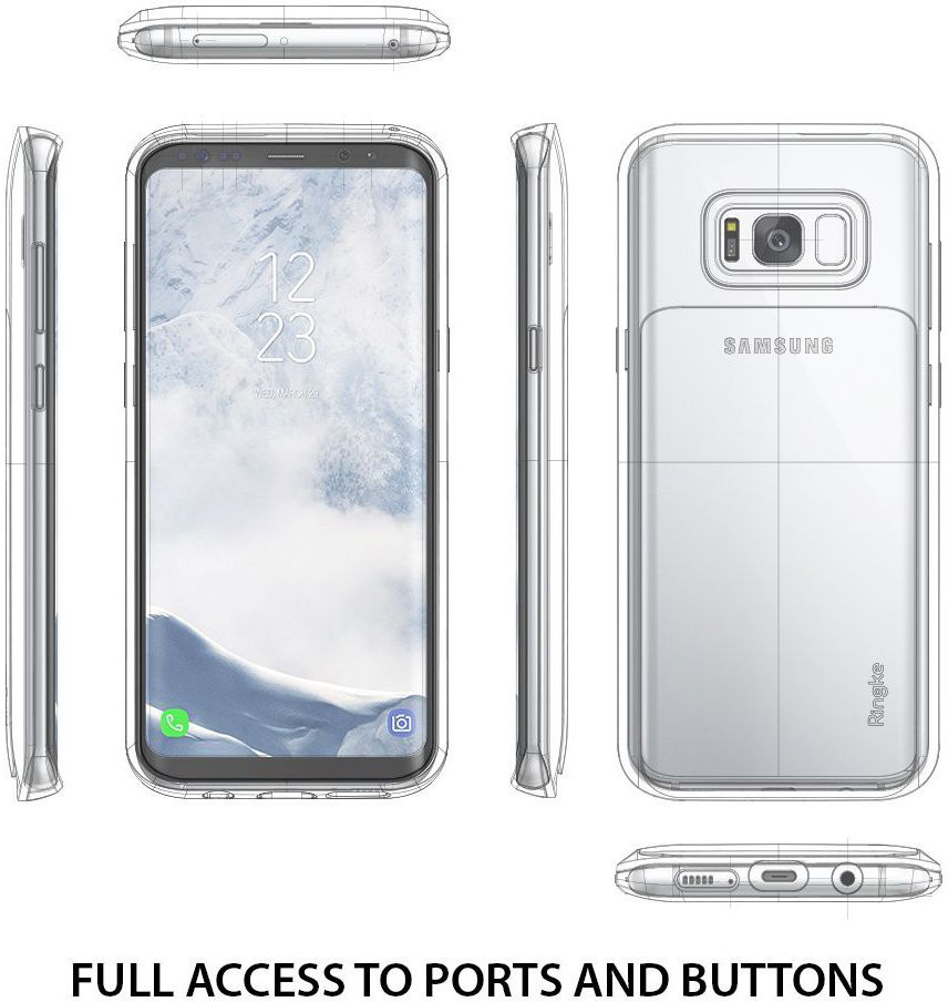 Ringke Access Wallet Case Samsung Galaxy S8 Hoesje Rose Gold afbeelding 10
