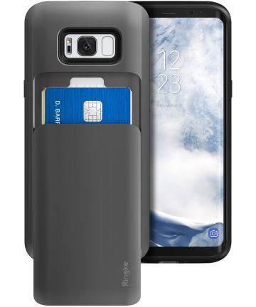 Ringke Access Wallet Case Samsung Galaxy S8 Hoesje Gunmetal Hoesjes
