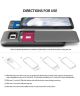 Ringke Access Wallet Case Samsung Galaxy S8 Plus Hoesje Zwart