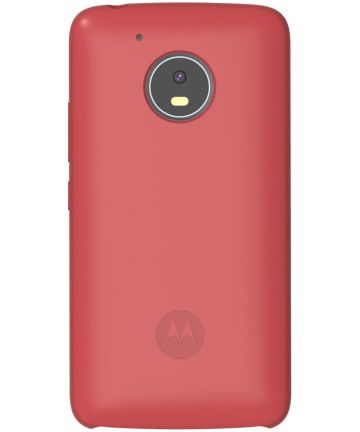 Motorola Moto G5 Silicone Back Cover Rood Hoesjes