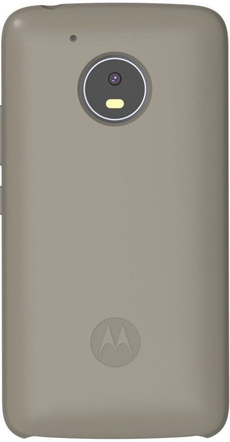 Motorola Moto G5 Silicone Back Cover Gunmetal afbeelding 1