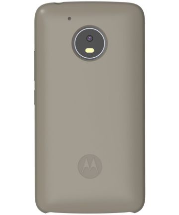Motorola Moto G5 Plus Silicone Back Cover Gunmetal Hoesjes