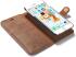 Apple iPhone 6/6S Echt Leren Portemonnee Hoesje Bruin afbeelding 2