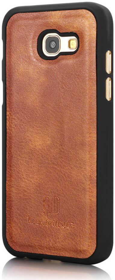 Samsung Galaxy A5 (2017) Echt Leren Portemonnee Hoesje Bruin afbeelding 13