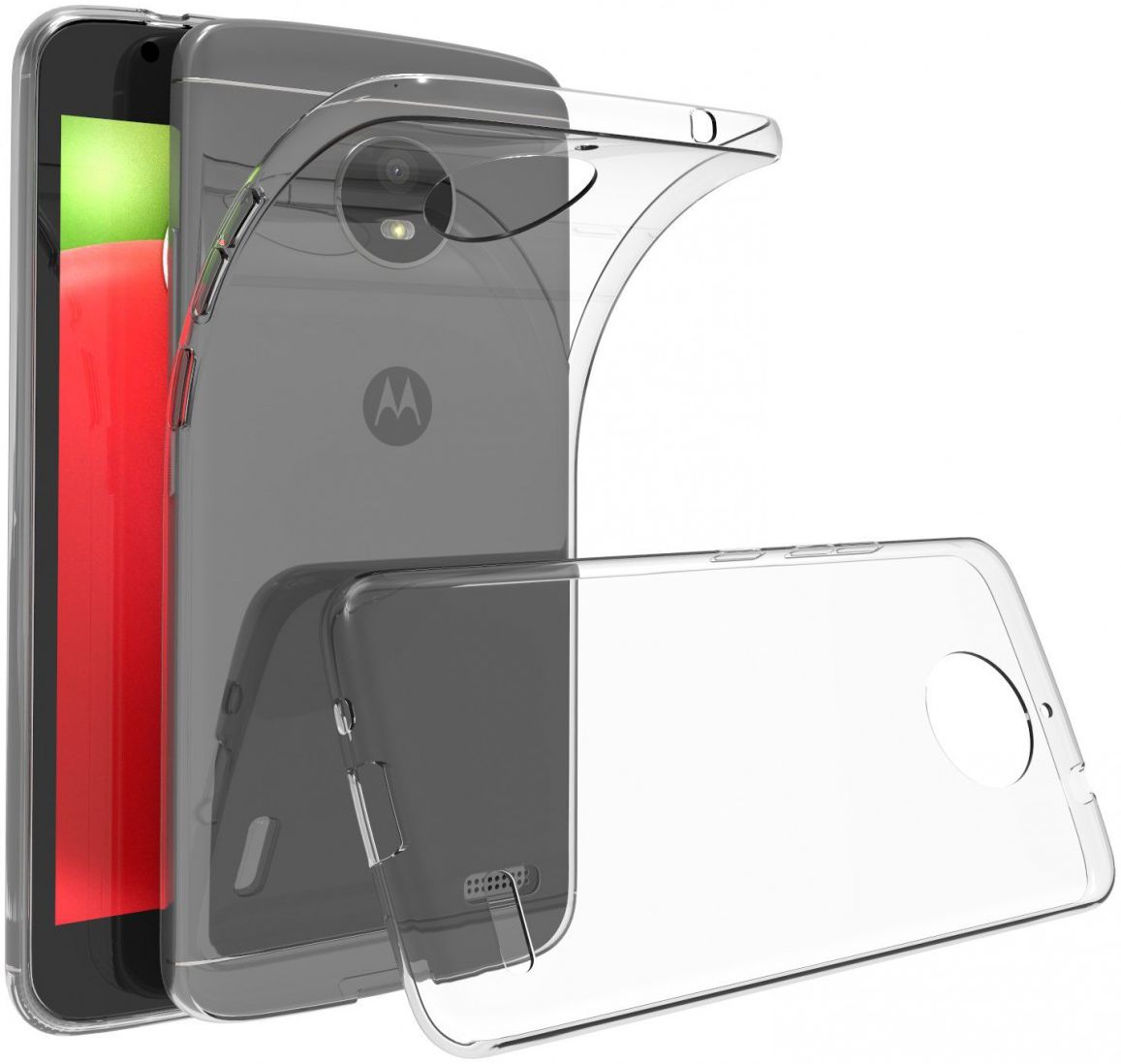 Motorola Moto E4 Transparant Hoesje afbeelding 1